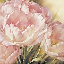 Схема вышивки «разовые тюльпаны»