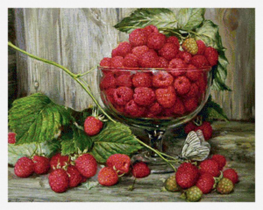 Натюрморт - вышивка крестом - предпросмотр