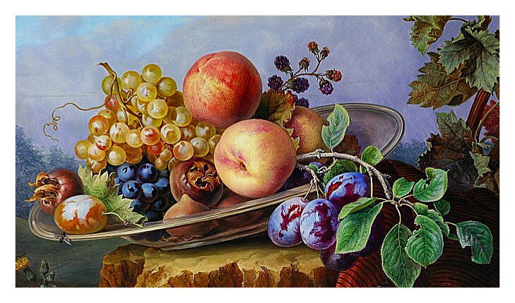 Натюрморт - вышивка крестом - оригинал