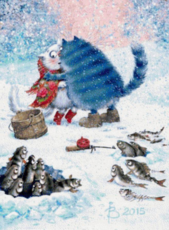 Синие коты - синие коты, любовь - предпросмотр