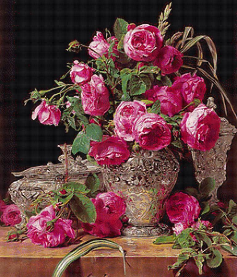 яркие розы - предпросмотр