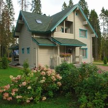 Схема вышивки «домик»