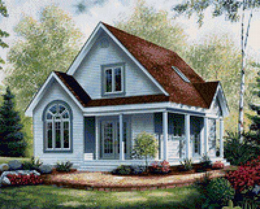 домик - домик, мечта, сад - предпросмотр