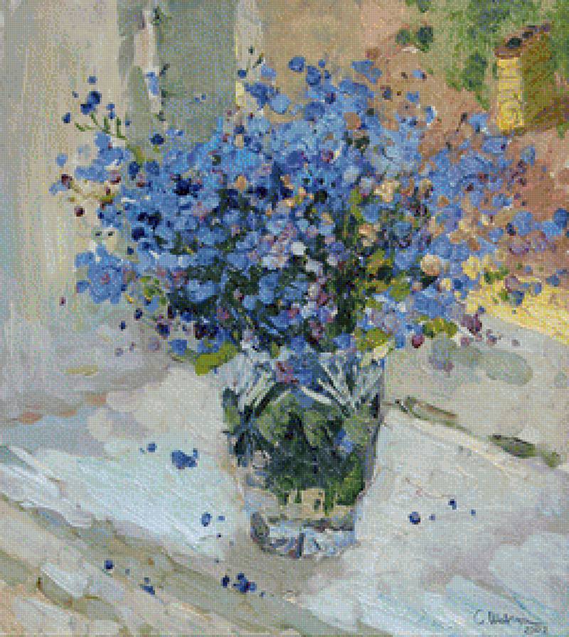 букет незабудок - цветы.нарюрморт - предпросмотр