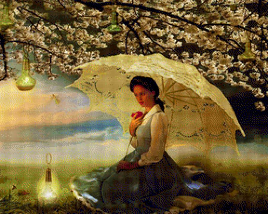 DAMA DE LA SOMBRILLA - txililla - предпросмотр