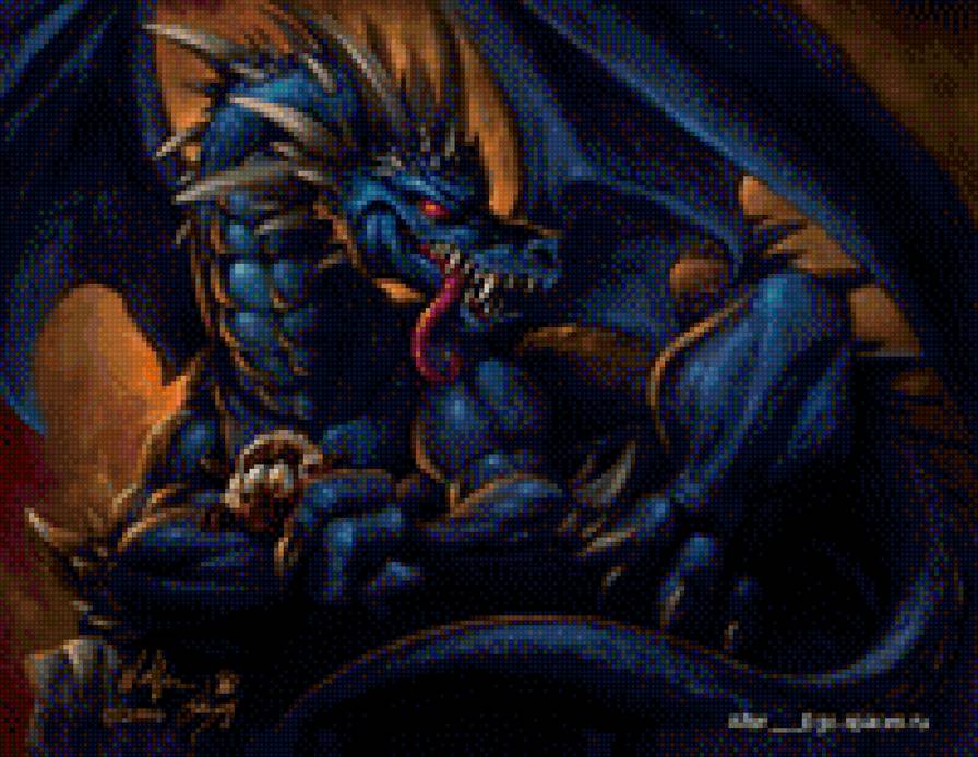 Дракон - драконы, фентези - предпросмотр