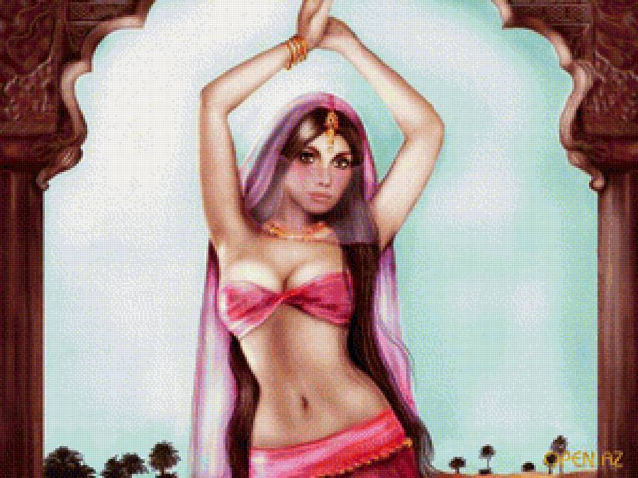 Восточные сказки - иллюстрации, сказки, фэнтази - предпросмотр