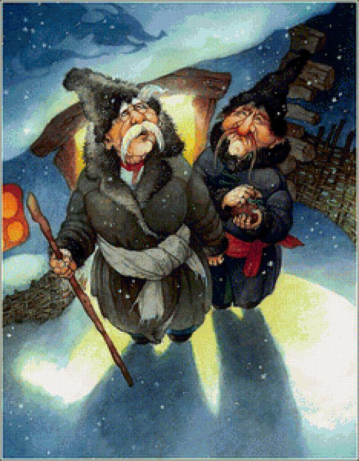 Ольга Ионайтис. Вечера на хуторе близ Диканьки 2 - гоголь, художники, новый год - предпросмотр