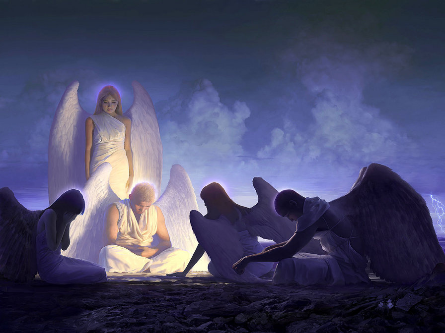 Ангелы - печаль - оригинал