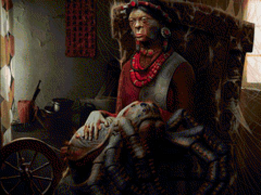 Фэнтези - ткачиха - предпросмотр