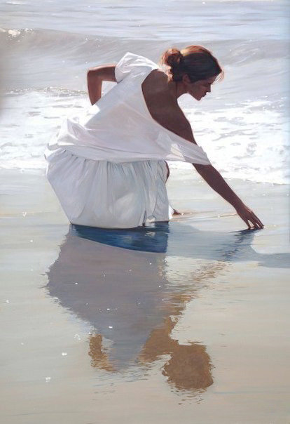 Lluís Ribas. Прогулка - море, художники - оригинал