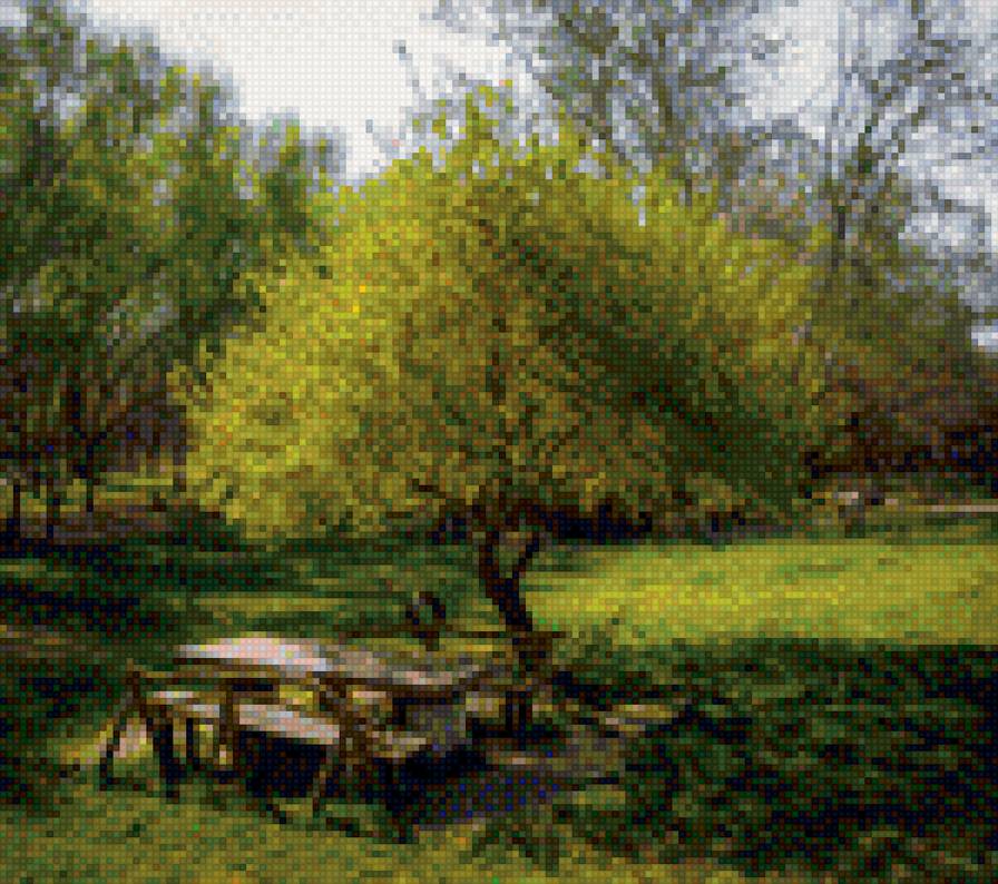 №1206318 - лето, зелень - предпросмотр