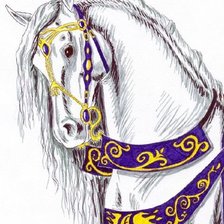 Схема вышивки «Лошадка»