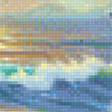 Предпросмотр схемы вышивки «море, чайки и волна» (№1207968)