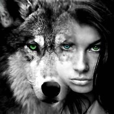 волчица - люди, животные - оригинал