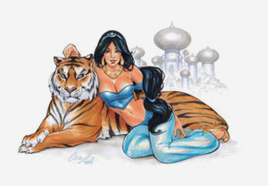 Принцесса Жасмин - мультфильм, мульт - предпросмотр