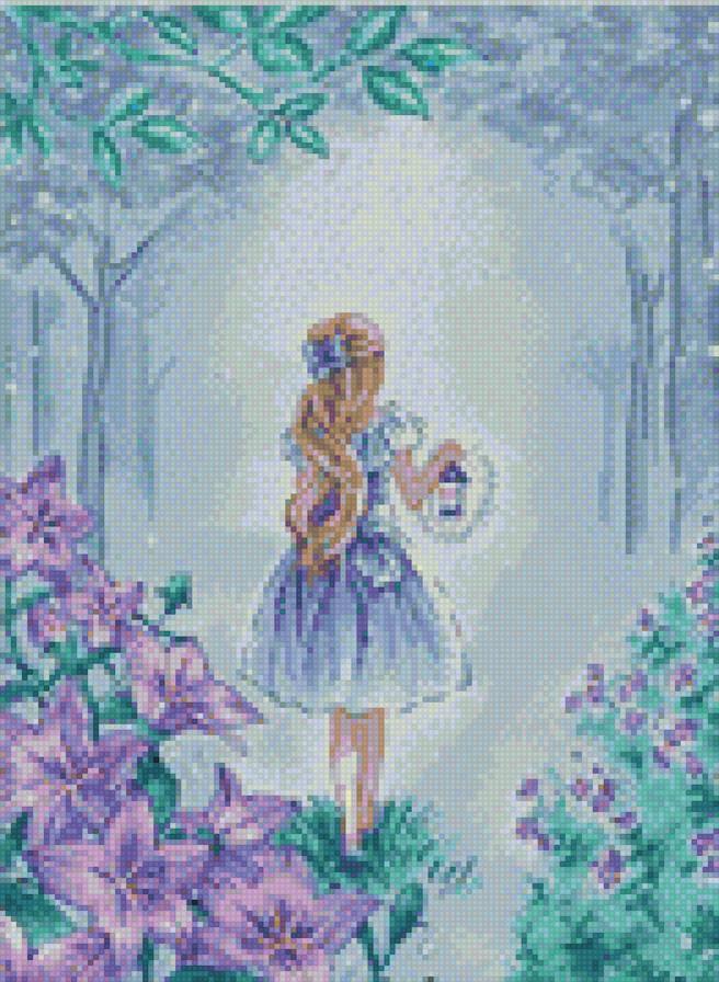 Весна - весна девочка - предпросмотр