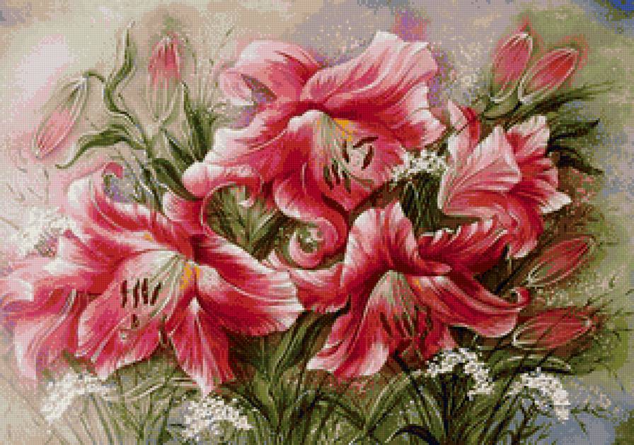 лилии - предпросмотр