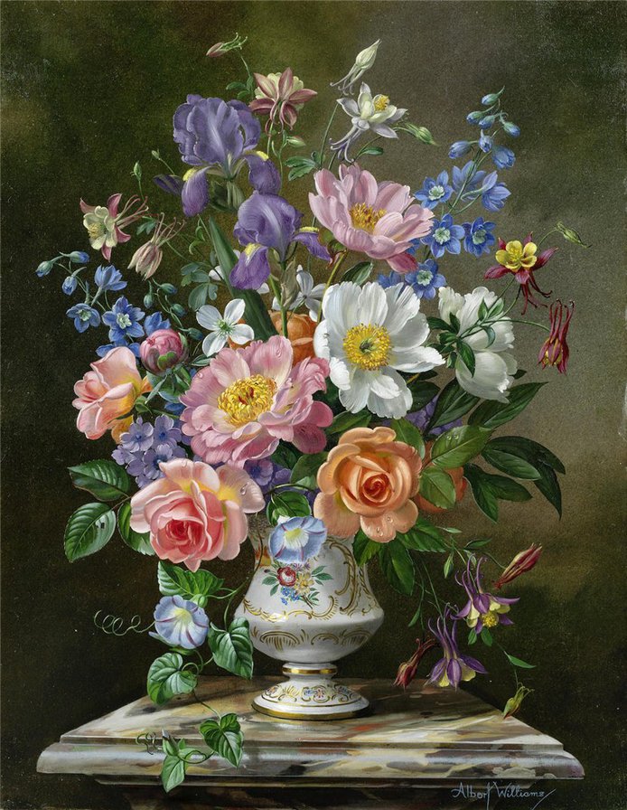 Альберт Вильямс - букет - оригинал