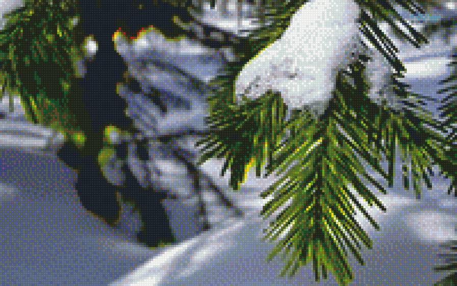 зимняя сказка - снег, зима - предпросмотр