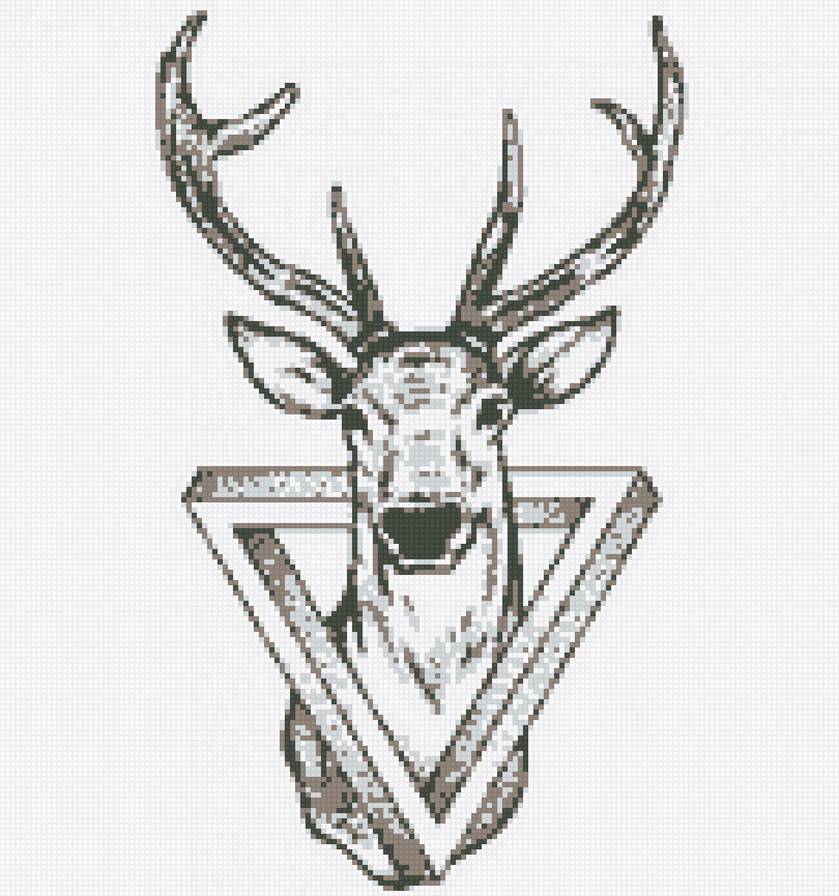 олень - олень - предпросмотр