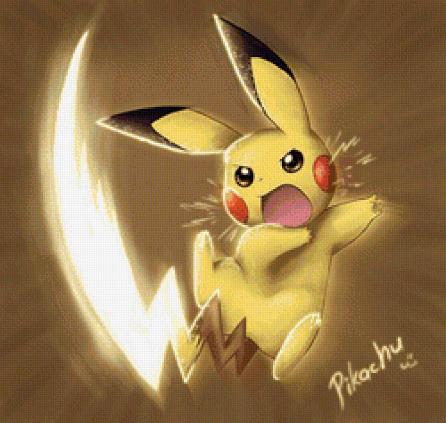 Пикачу - аниме - предпросмотр