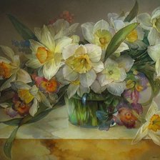 Схема вышивки «букет»