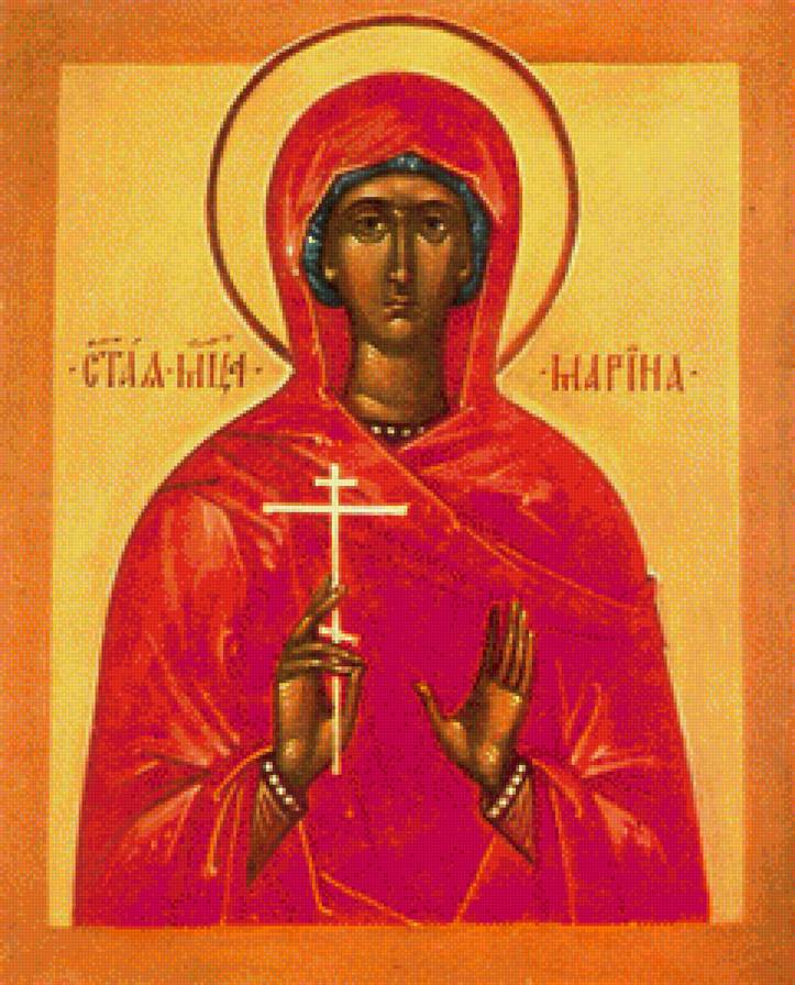 Светая Великомучиница Марина - православие, св марина, иконы - предпросмотр