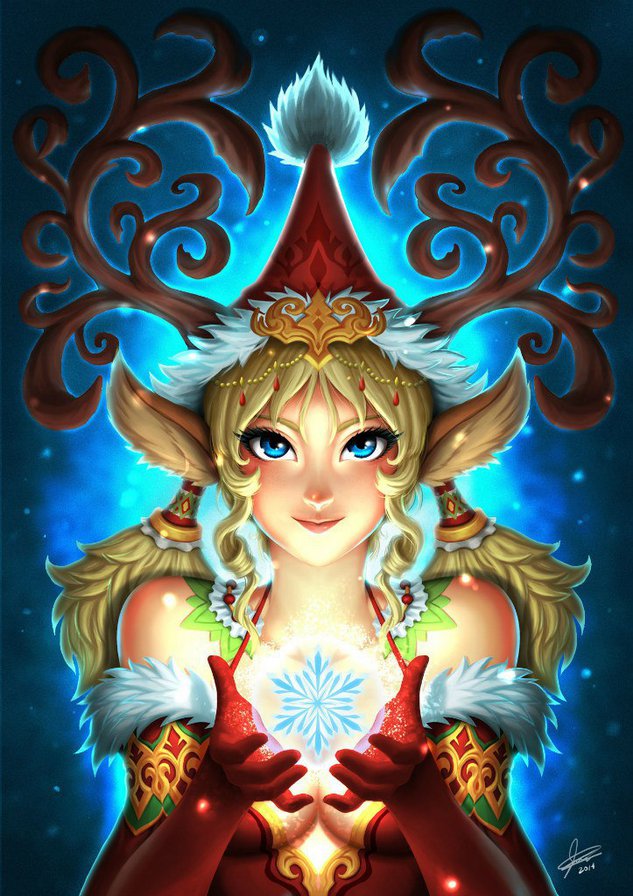 Девушка - иллюстрация, сказки - оригинал