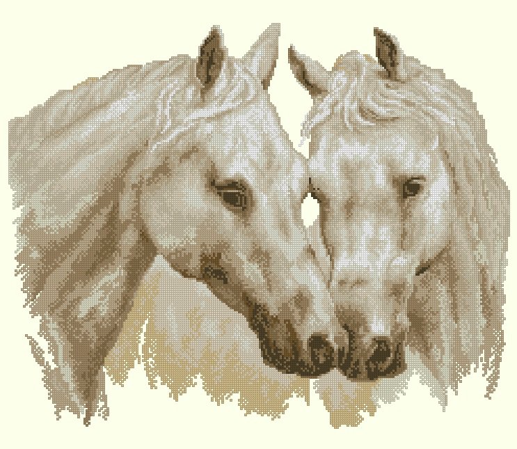 лошади - животные - оригинал