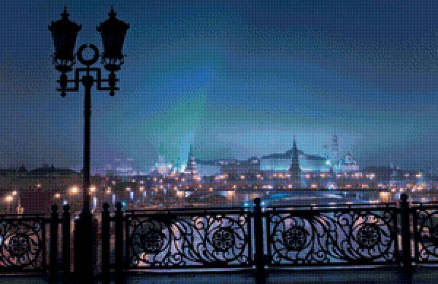 Ночная Москва - предпросмотр