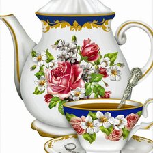 Схема вышивки «натюрморт для кухни»