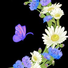 Схема вышивки «цветок»