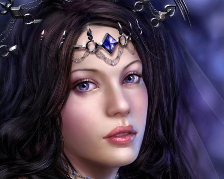 Королева - королева, лица, девушка - оригинал