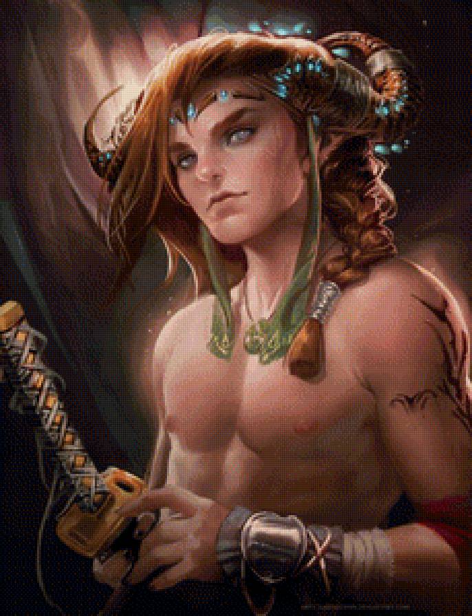 Парень - фэнтази, сказки, иллюстрации - предпросмотр