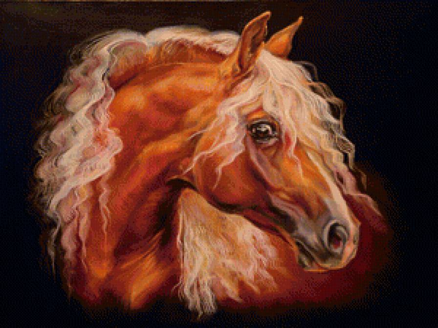 конь-огонь - конь, лошадь, домашние животные - предпросмотр