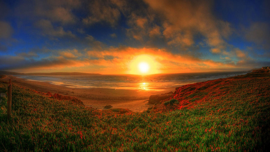 Закат - оригинал