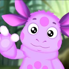 Схема вышивки «Лунтик»