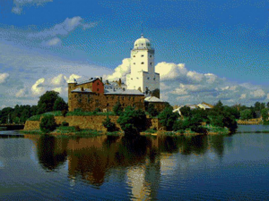 Выборгский замок - пейзаж, россия, природа, замок - предпросмотр