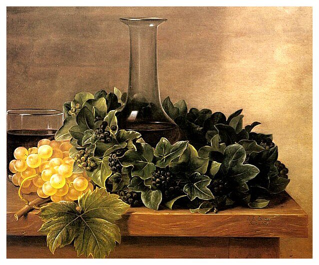 Натюрморт - вышивка крестом - оригинал