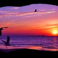 Схема вышивки «К морю»