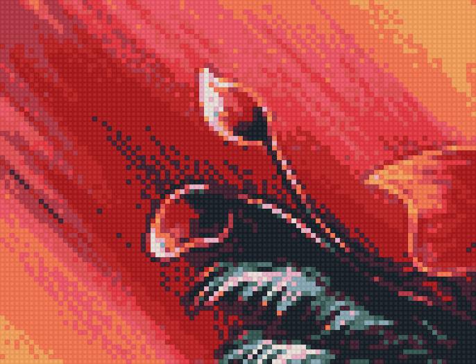 маки1 - маки, триптих, модульные картины - предпросмотр