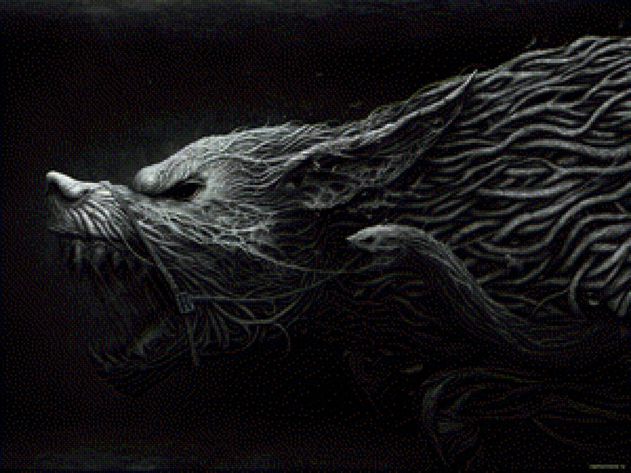 оскал волка - предпросмотр