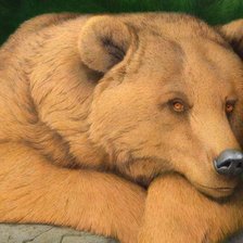 Схема вышивки «Мишка»