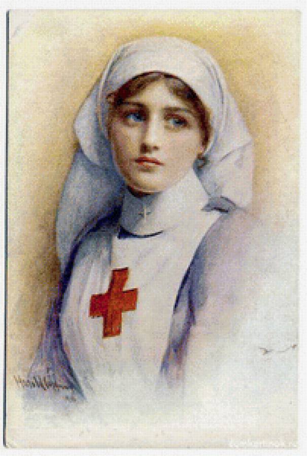 Медсестра - иллюстрация - предпросмотр