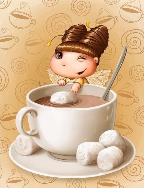 Фея и маршмеллоу - оригинал