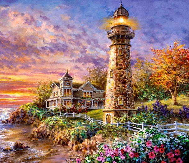 Маяк - маяк, дом - оригинал