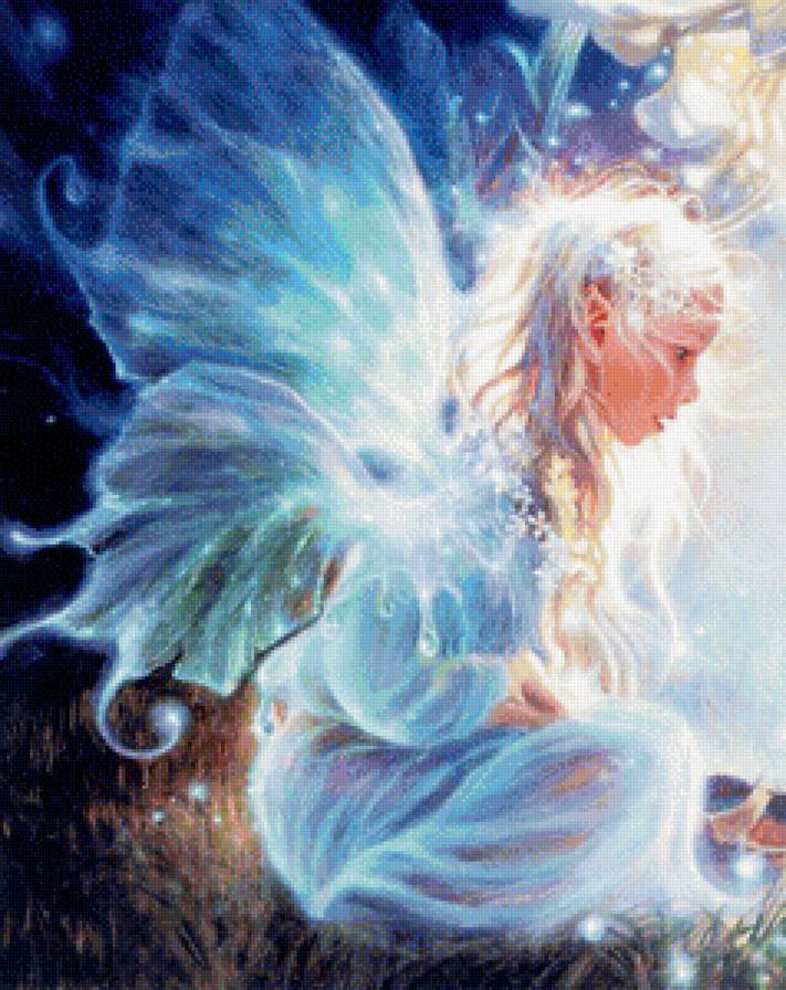 Феечка - ночь, феечка, дети, сказка, феи, ребенок - предпросмотр