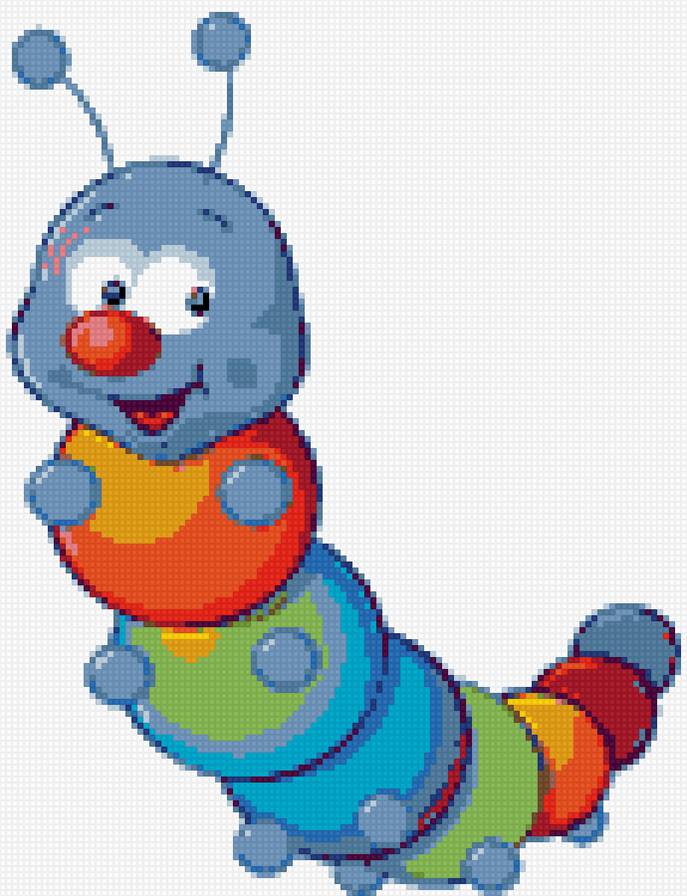 гусеница - предпросмотр