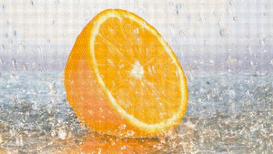 Апельсин - апельсин, вода. - предпросмотр